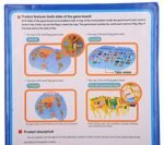 Wooden World Map Flags Kids - Image 4