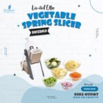Vegetable Cutter Spring Slicer
