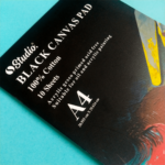 Studio Black Canvas Pad (A4) - Image 2