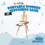 Portable Wooden Sketchbox Easel