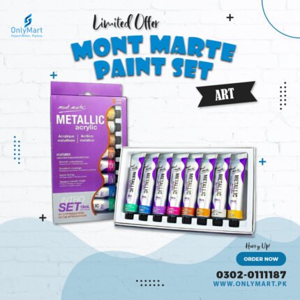 Mont Marte Metallic Acrylic Paint Set