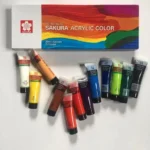 Sakura Acrylic 12 Color Set 20ml - Image 2