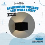 Aluminium Square LED Wall Light