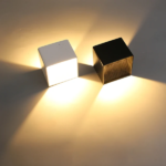 Aluminium Square LED Wall Light - Image 2