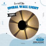 Spiral Wall Light
