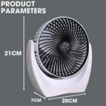 Portable Desktop Fan - Image 3
