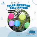 Solar-Powered Ball Lantern