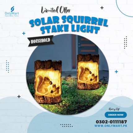 Solar Squirrel Stake Light