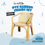 PVC Garden Chairs Set