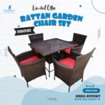 Rattan Garden Chairs Set
