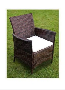 Rattan Garden Chairs Set - Image 2