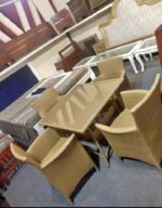 Rattan Garden Chairs Set - Image 5