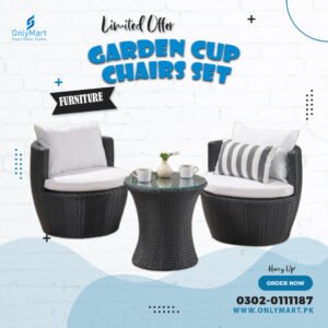 Garden Cup Chairs Set