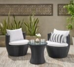 Garden Cup Chairs Set - Image 2