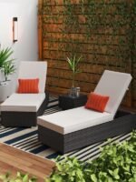 Rattan Outdoor Relaxing Bed - Image 3