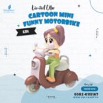 Cartoon Mini Inertia Function Funny Motorbike