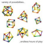 Master 3D Stimulating Magnetic Building Sticks And Balls Set - Image 6