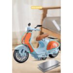 Mini Retro Diecast Model Motorcycle - Image 2