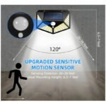 Motion Sensor Solar Wall Lamp - Image 12