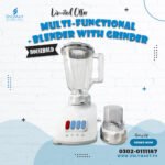 Multi-Functional 4 Button 2-In-1 Blender With Grinder
