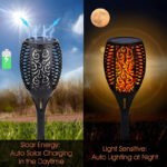 Outdoor Solar Flame LED Light - Image 4