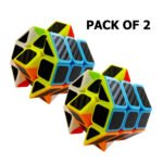 Pack of 2 Colorful Octagonal Shaped Puzzle Cube Toys - Image 2