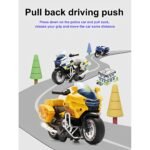 1:14 Friction Powered Police Toy Motorbike for Kids - Image 6