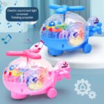Transparent Gear Helicopter Toy for Kids - Image 6