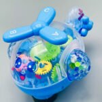 Transparent Gear Helicopter Toy for Kids - Image 4
