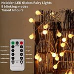 5M LED String Fairy Lights With 50 Ball Shaped Bulbs - Image 4