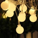 5M LED String Fairy Lights With 50 Ball Shaped Bulbs - Image 6