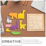 Animal Shape Wooden Puzzle Toy For Kids - Image 8