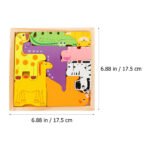 Animal Shape Wooden Puzzle Toy For Kids - Image 9