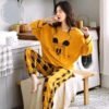 Bear Face Printed Night Suit - Image 4