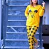 Bear Face Printed Night Suit - Image 6
