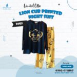 Lion Cub Printed Night Suit