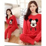 Mickey Mouse Printed Night Suit - Image 5