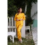 Soft Cotton Printed Night Suit Set - Image 5