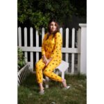 Soft Cotton Printed Night Suit Set - Image 3