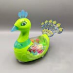 Electric Gear Peacock With Music Light Toy - Image 5