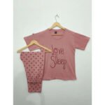 Love Sleep Printed Night Wear Set - Image 5