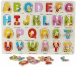 Montessori Wooden Alphabets Puzzle - Image 4