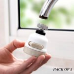 Pack Of 3 Removable Kitchen Tap Heads - Image 5