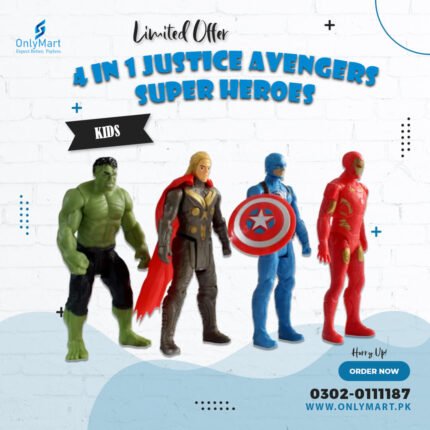 4 in 1 Justice Avengers Super Heroes