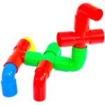 42PCS Colorful Building Pipe Blocks - Image 4