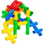 42PCS Colorful Building Pipe Blocks - Image 6