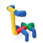 42PCS Colorful Building Pipe Blocks - Image 8