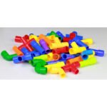 42PCS Colorful Building Pipe Blocks - Image 9