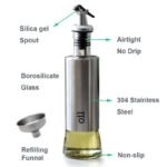 500ml High-Quality Stainless-Steel Oil Bottle - Image 2