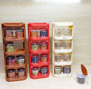 New Vertical Style Spice Rack Set - Image 3